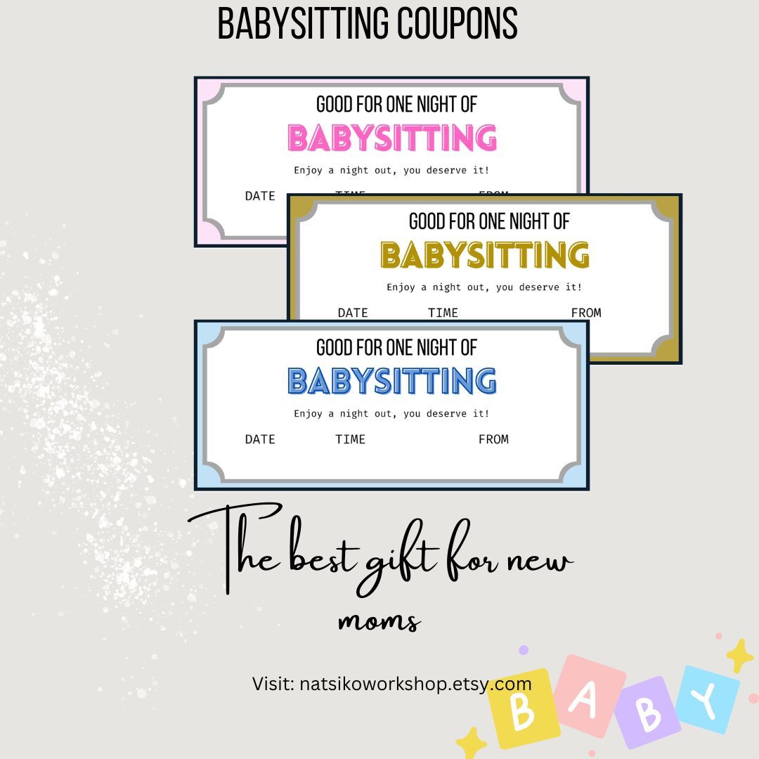 babysitting coupon printable